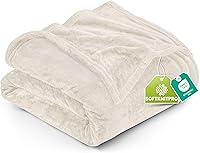 Vista 81 de Utopia Bedding - Manta de vellón de lujo, mullida, antiestática; manta de suave microfibra de 8.8 oz/yd² (300 g/m²) para sofá y cama; tamaño Gris
