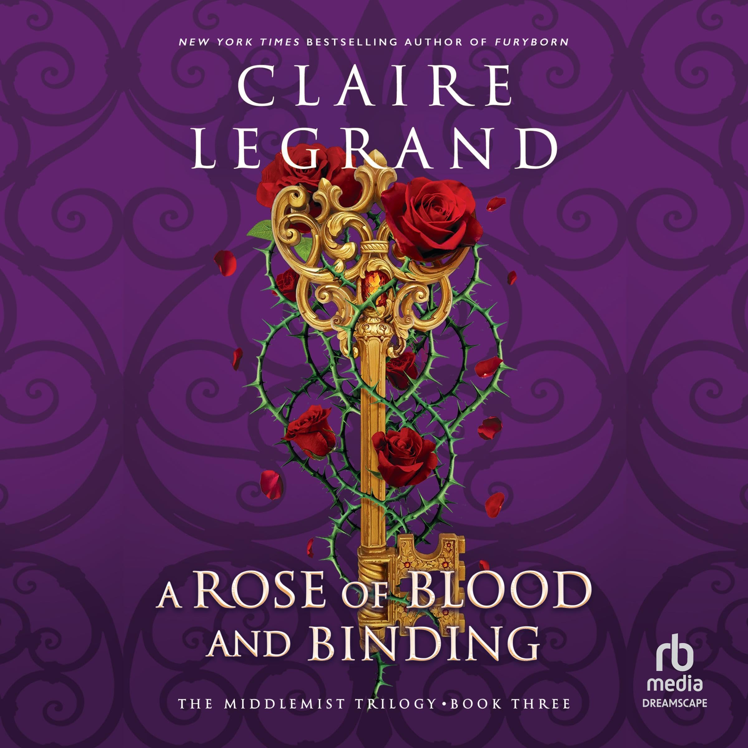 Cover art for A Rose of Blood and Binding
