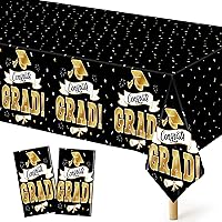 Vista 83 de QZYL 4 manteles de picnic con fundas de banco, manteles de plástico negro, 54 x 108 pulgadas, fundas rectangulares desechables impermeables