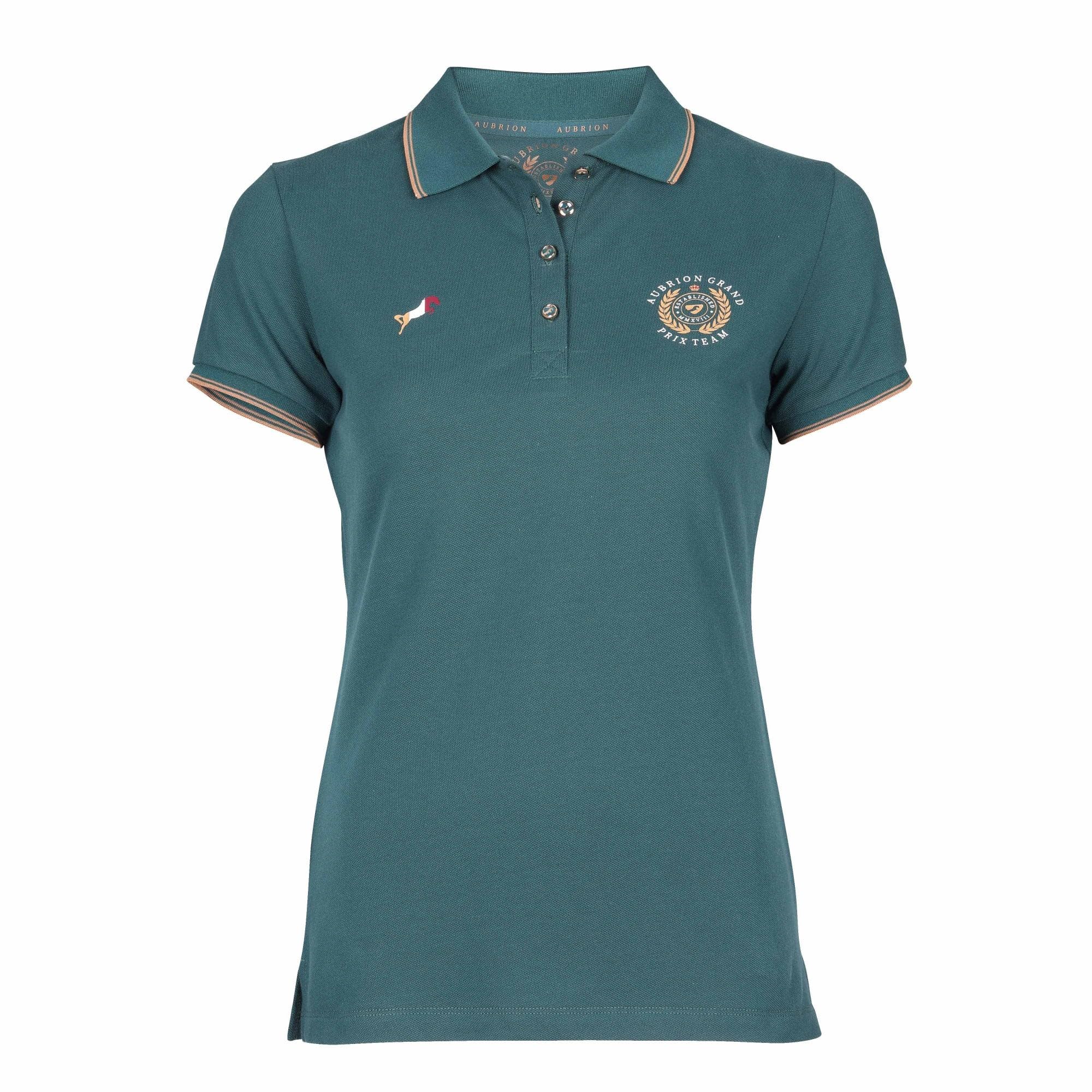 Aubrion Shires Team Womens Polo Shirt - Green XL