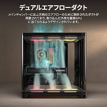 Amazon | CORSAIR AIR 5400 LX-R RGB iCUE LINK ミドルタワートリプル