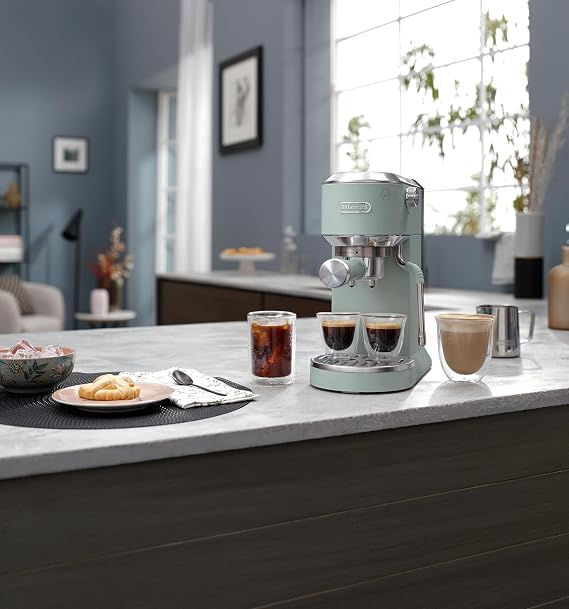 De'Longhi Dedica Duo Manual Espresso Coffee Maker EC890.GR