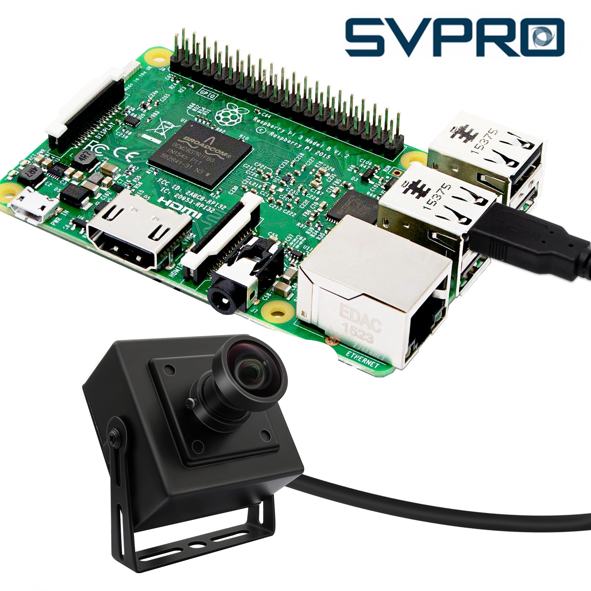 SVPRO Fotocamera Ad Alta Velocità 1080P 120fps M12 Grandangolo 12MP USB Lightburn 4K 30fps Per Stampante 3D IMX577 USB Esterna Per PC Laptop, Raspberry Pi