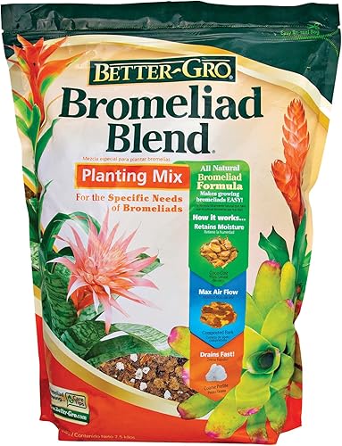Better-Gro Mezcla de bromelia 8 cuartos