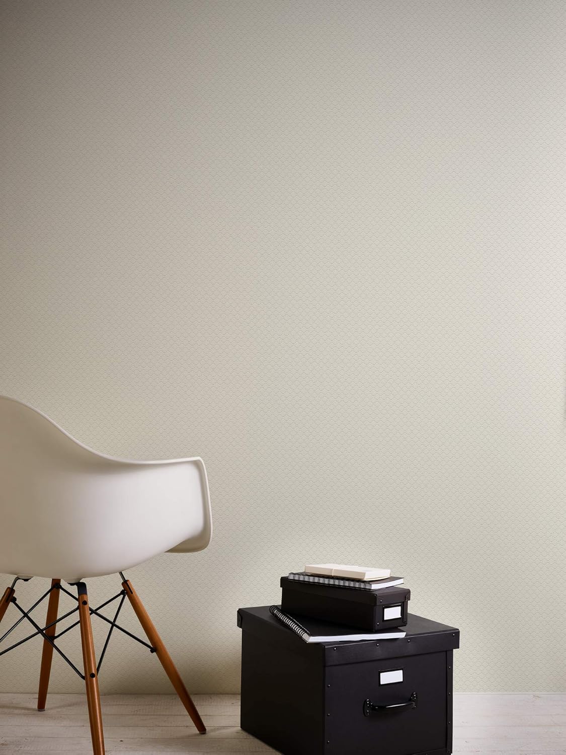 A.S. Création Jette Non-Woven Wallpaper Art Deco Wallpaper 10.05 m x 0.53 m Cream White 373641 37364-1