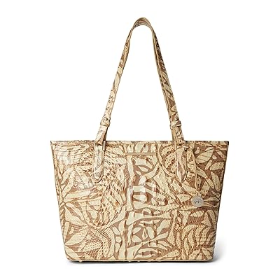 Brahmin Melbourne Medium Asher Bag Tote Handbags Stepping Stone, Leather