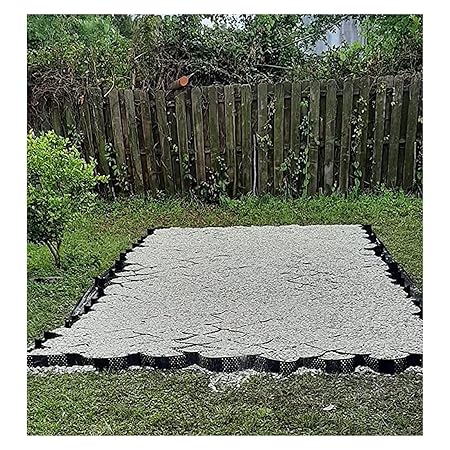 JYHHCYS Geo Cell Stabilizer Gravel Ground Stabilization Grid for Parking Retaining Walls Roadways, 2