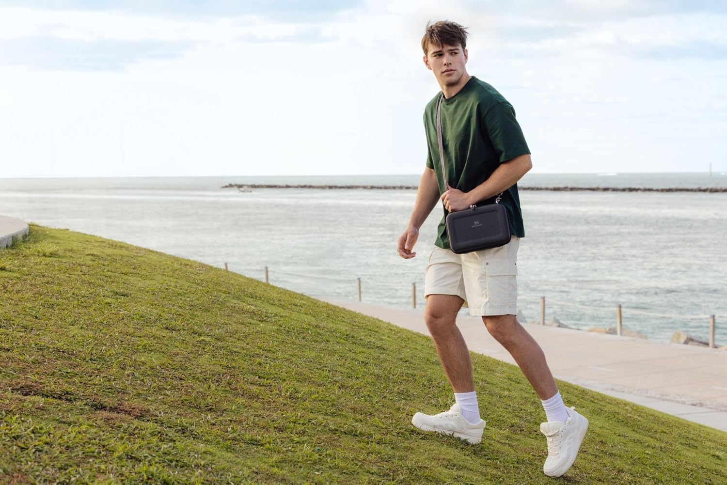 STANLEY All Day Mini Lunch Box | 4.2-quart | EVA Insulated Lunch Bag | Crush Resistant | Adjustable Strap | BPA-Free | Sea Glass Plume