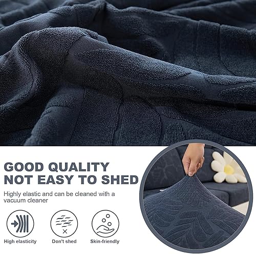 Miniatura 2 de Hatirech Fundas mágicas para sofá, universal, resistentes al desgaste, fundas para sofá de 360, fundas de repuesto de alta elasticidad y