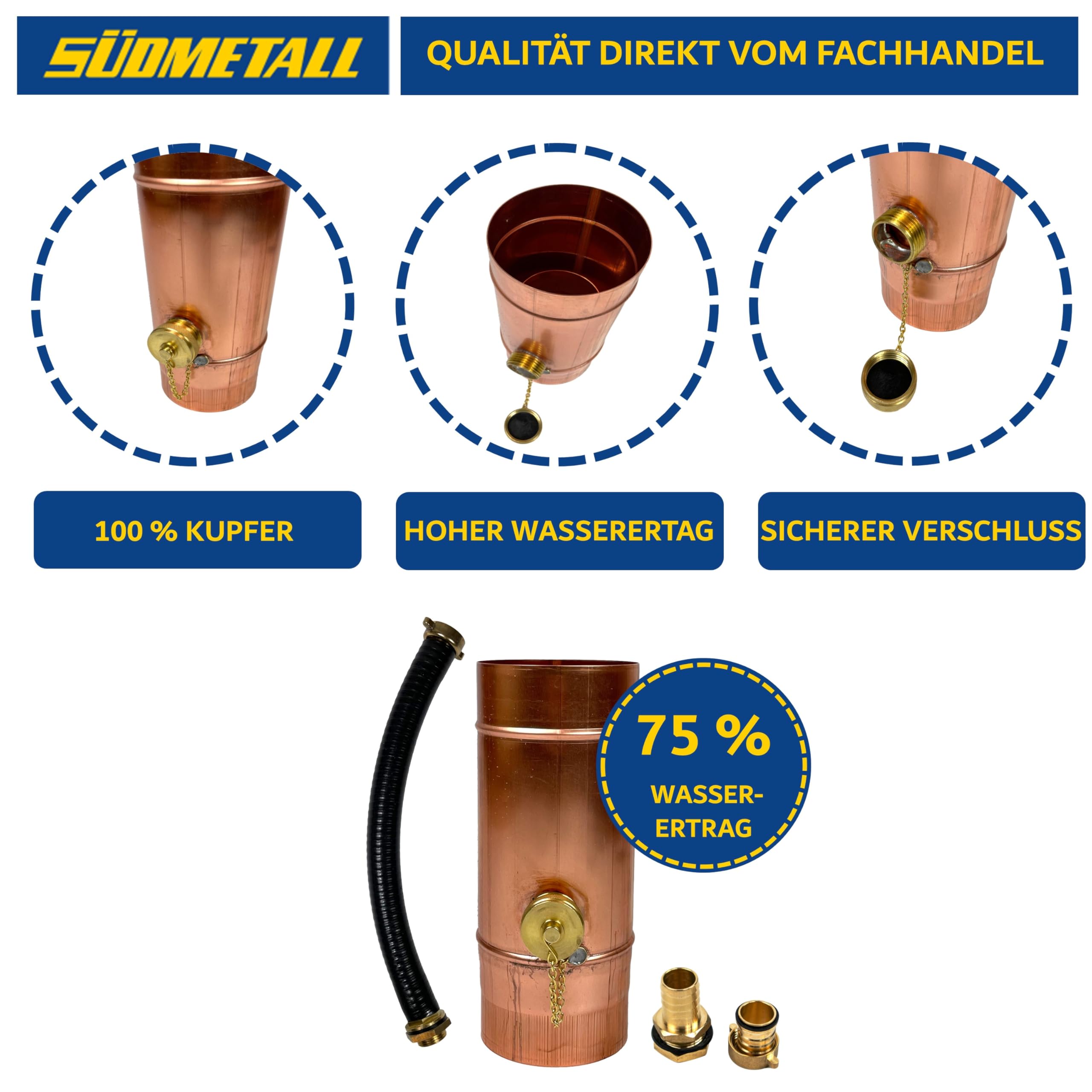 Millto™ Regenverzamelaar voor Het Verbinden van Regenpijp en Regenton
