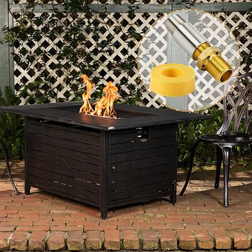 Miniatura 10 de MCAMPAS Válvula de boquilla mezcladora de aire de 12 pulgada para quemador de fogatas de gas propano de gas natural. Boquilla mezcladora de aire de