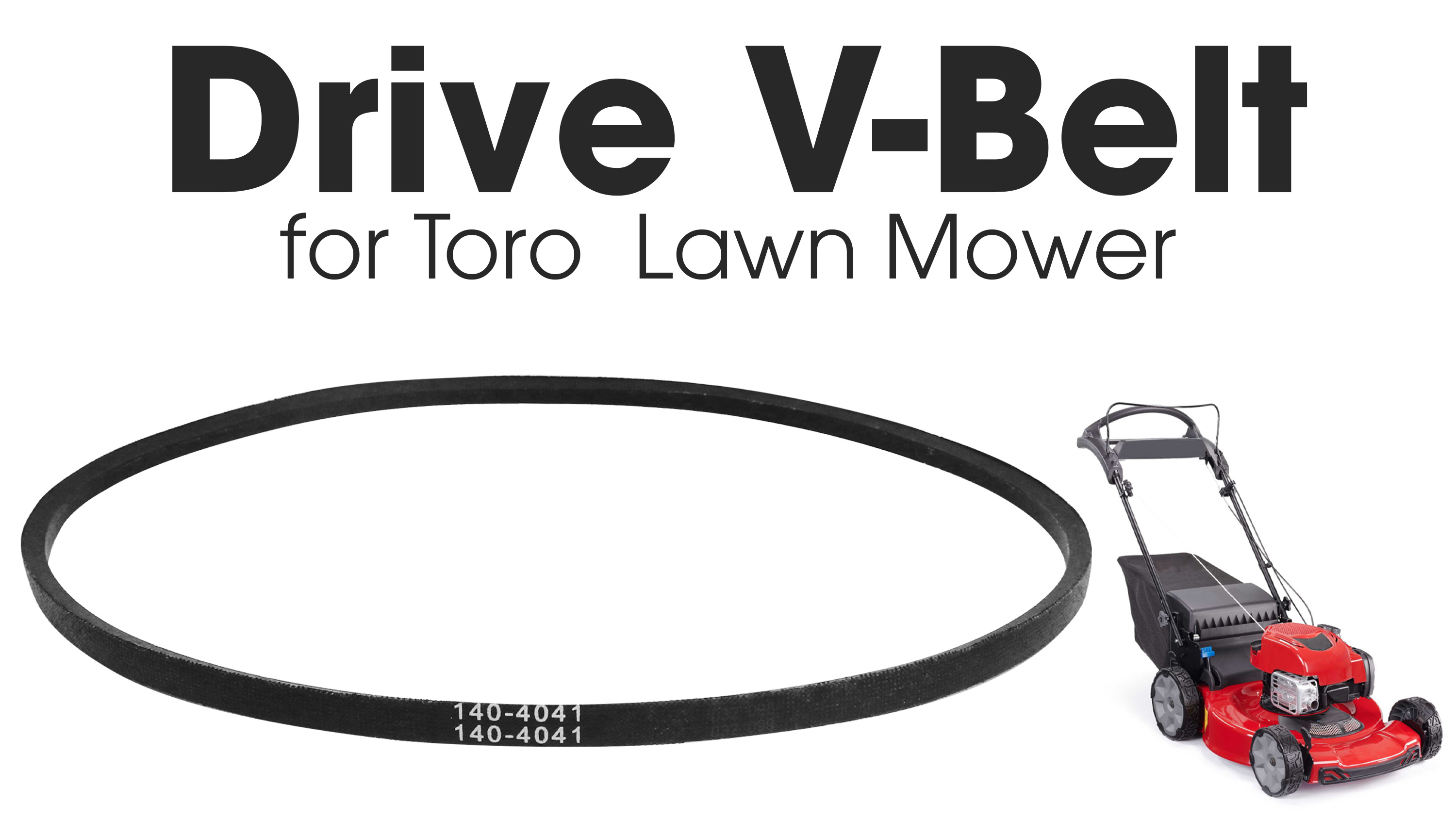 Amazon.com : 140 4041 Belt Fits for Toro Lawn Mower 22 inch (55cm