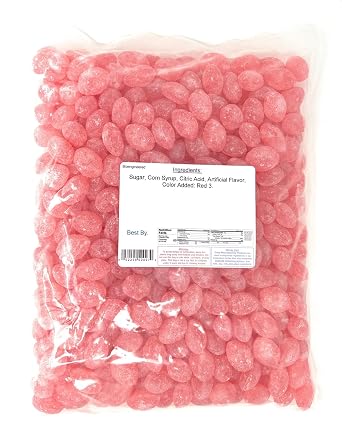 Watermelon, Old Time Sanded Hard Candy, 4 Pounds
