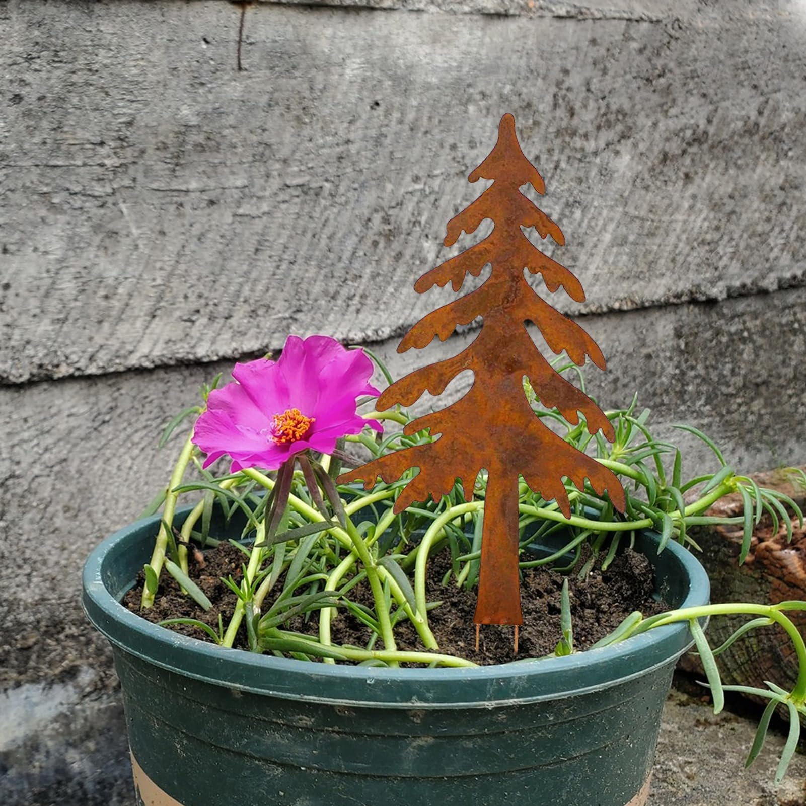 Fulenyi Decorazioni natalizie da giardino, pali per esterni, decorazione natalizia invernale, multifunzionale, per vacanze, esterni, riutilizzabili, decorazione da giardino per prato, sentiero e patio