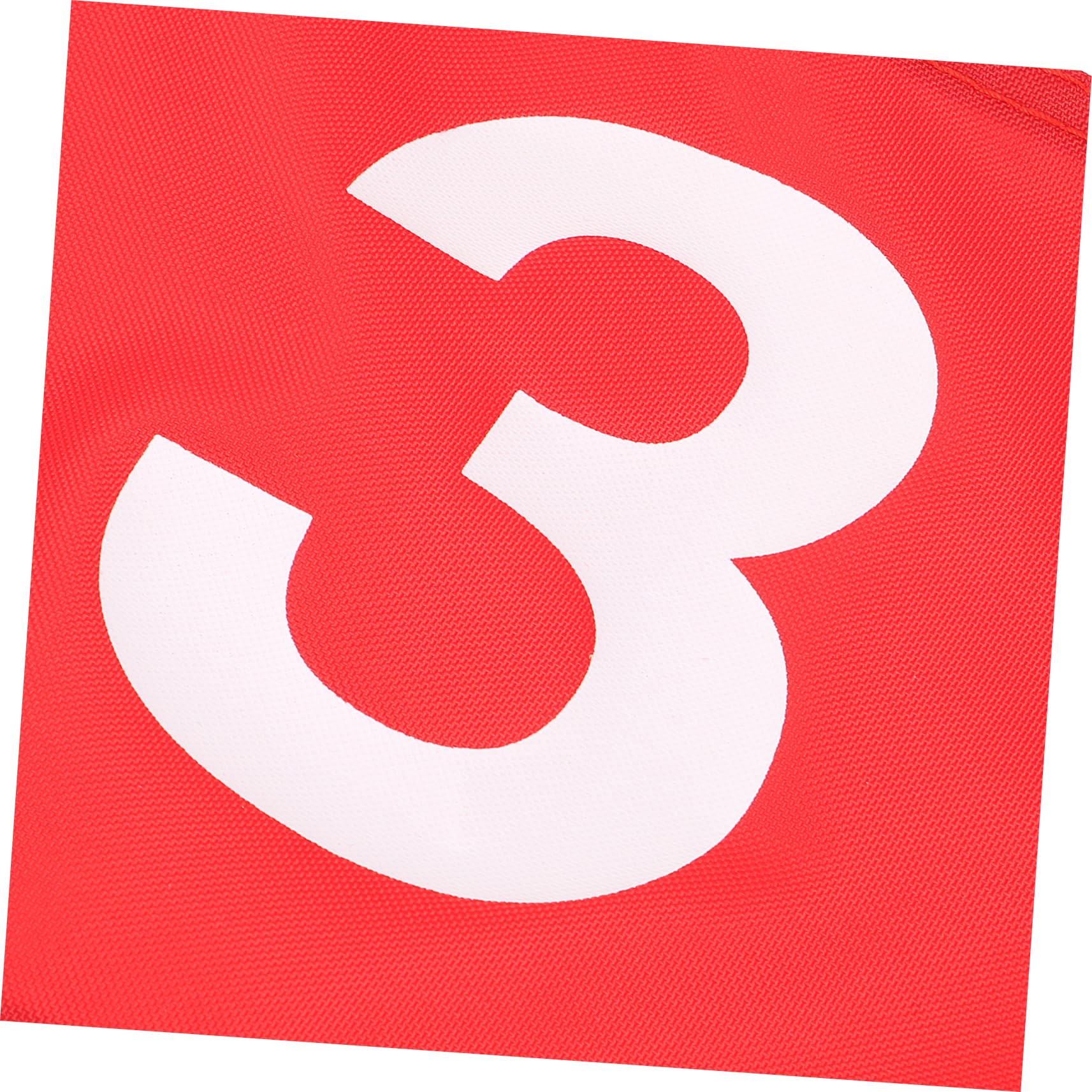 ARTSEWPLY 3pcs Wear Resistant Golfing Flags Court Flags for Backyard Games Easy to Install for Golf Practice Training Sessions