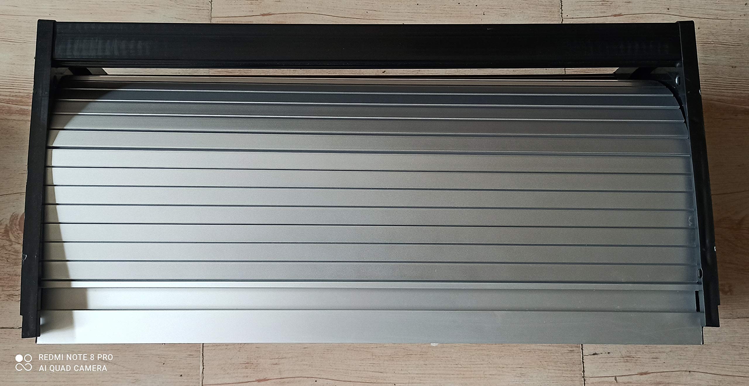NOW & EVER PVC Rolling Shutter - Silver -2