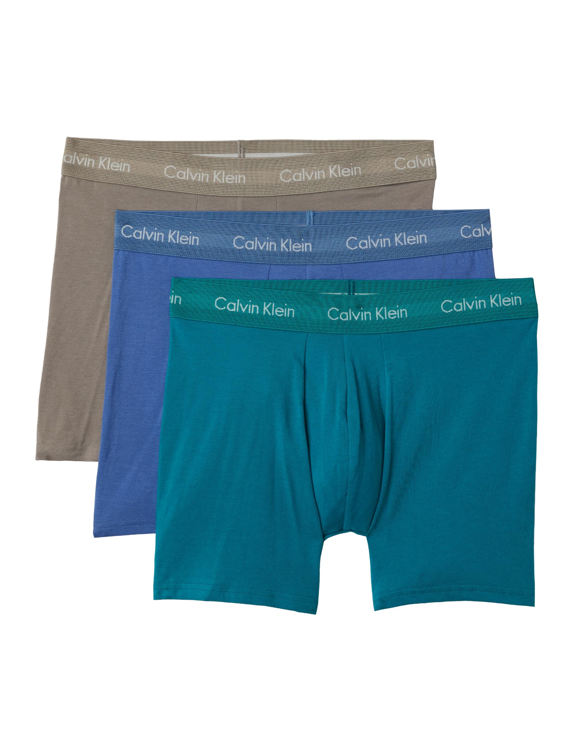 Calvin Klein Calvinklein 3 Pack Boxer Briefs Blue Extra Large