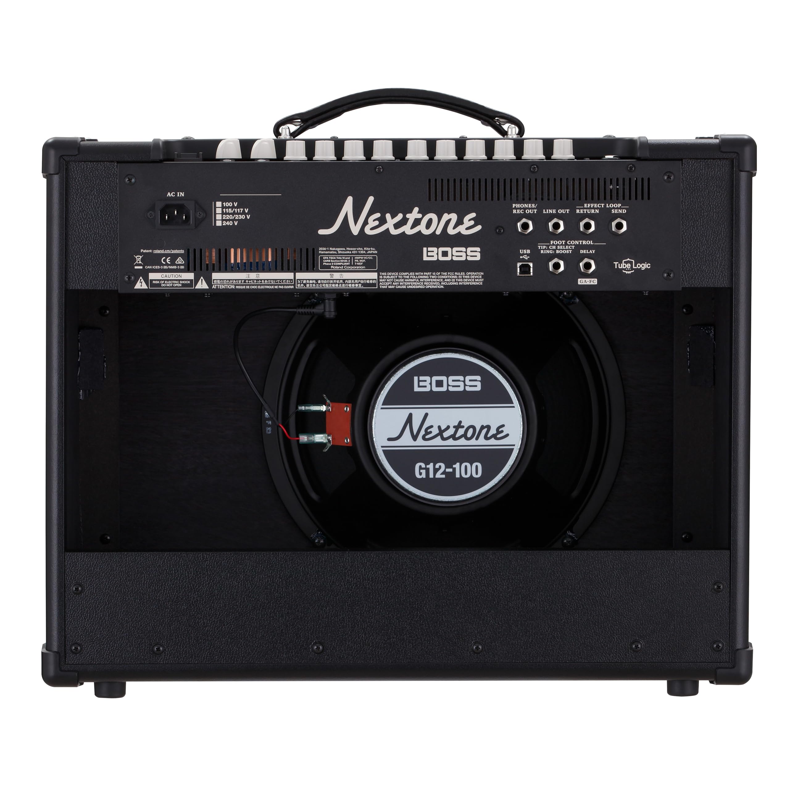 BOSS NEX-ARTIST Amplificatore per Chitarra Nextone Artist, l'Amplificazione per Chitarra di Nuova Generazione, Grazie a Tube Logic