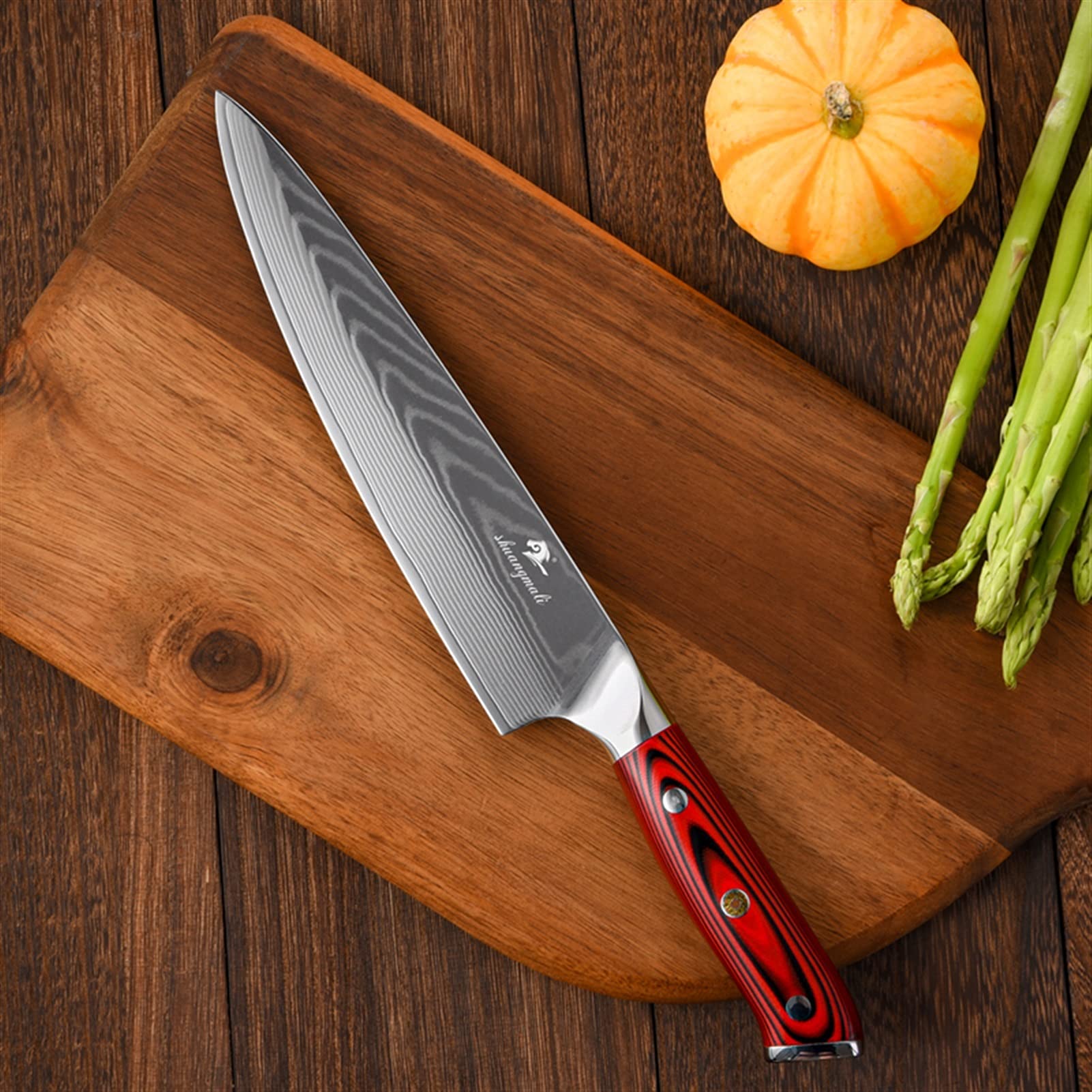 Set di coltelli da cuoco Damasco 67layer Damasco in acciaio Coltelli da cucina Coltelli da cucina Cottura cinese affettatura Coltello da cucina Set da cucina Coltello da cucina