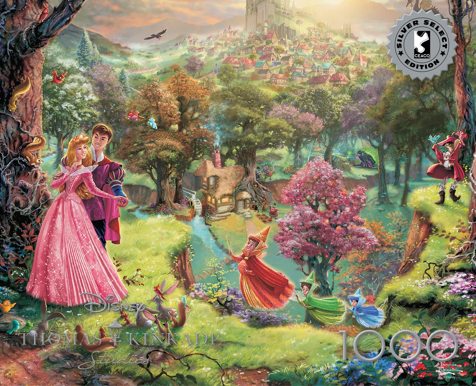 Amazon.com: Ceaco - Silver Select - TK Disney - Sleeping Beauty
