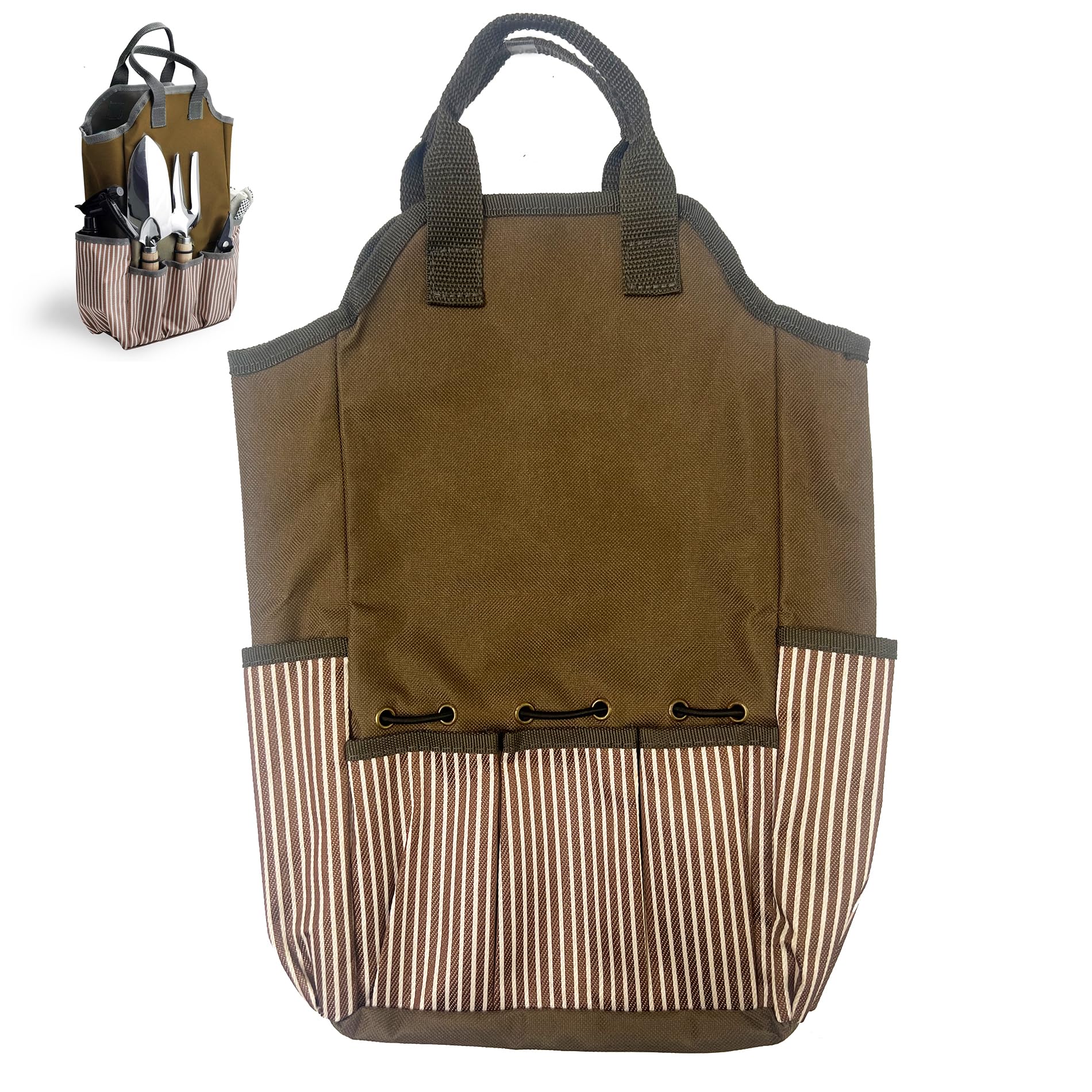 Oxford Garden Tote Storage Organizer with Handles for Men and Women - Suitable for Home and Outdoor Scenarios