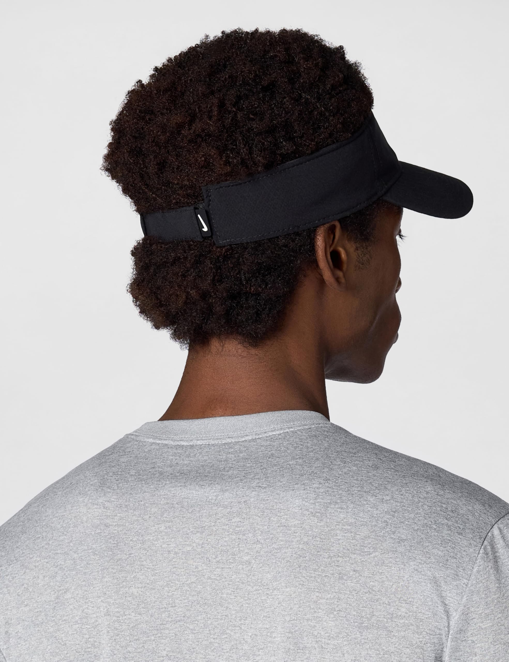 Nike Ace Dri-Fit Visor Visiera, Nero/Antracite/Bianco, M/L Unisex-Adulto