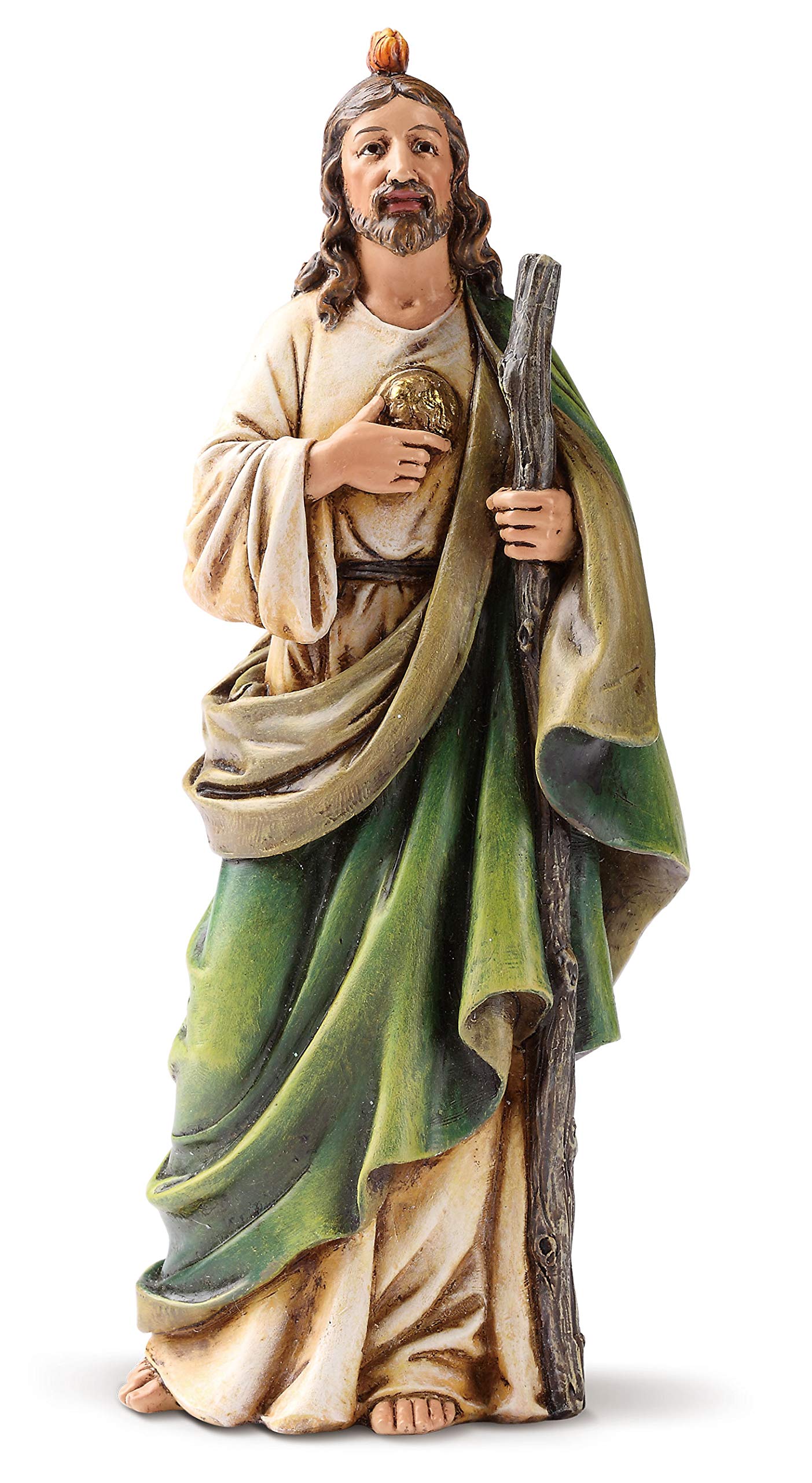RomanPatron of Hopeless Causes Saint St Jude Statue Figure 6 Inch