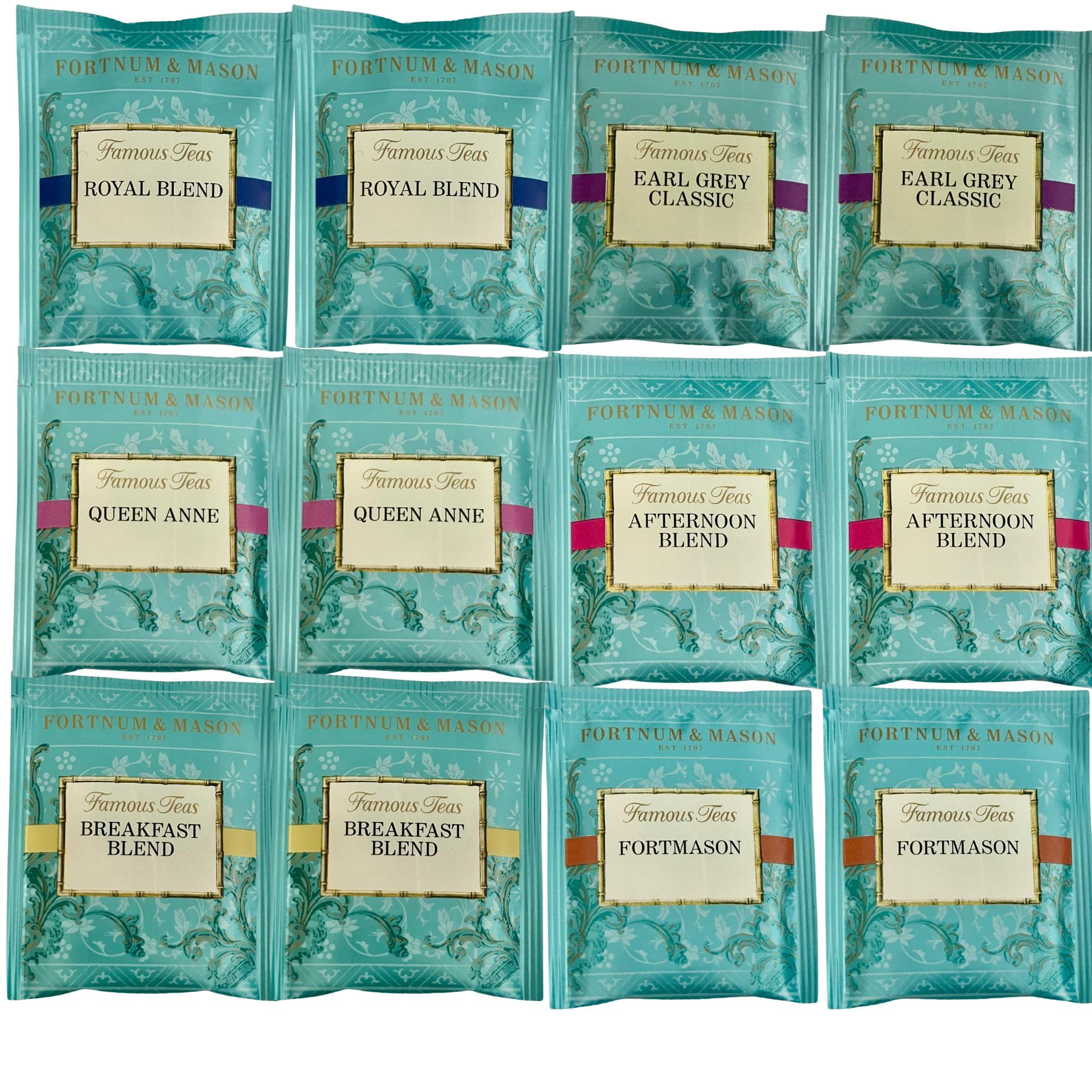 F＆M ロイヤルブレンド、アールグレイ、ブレックファスト200g パウチ