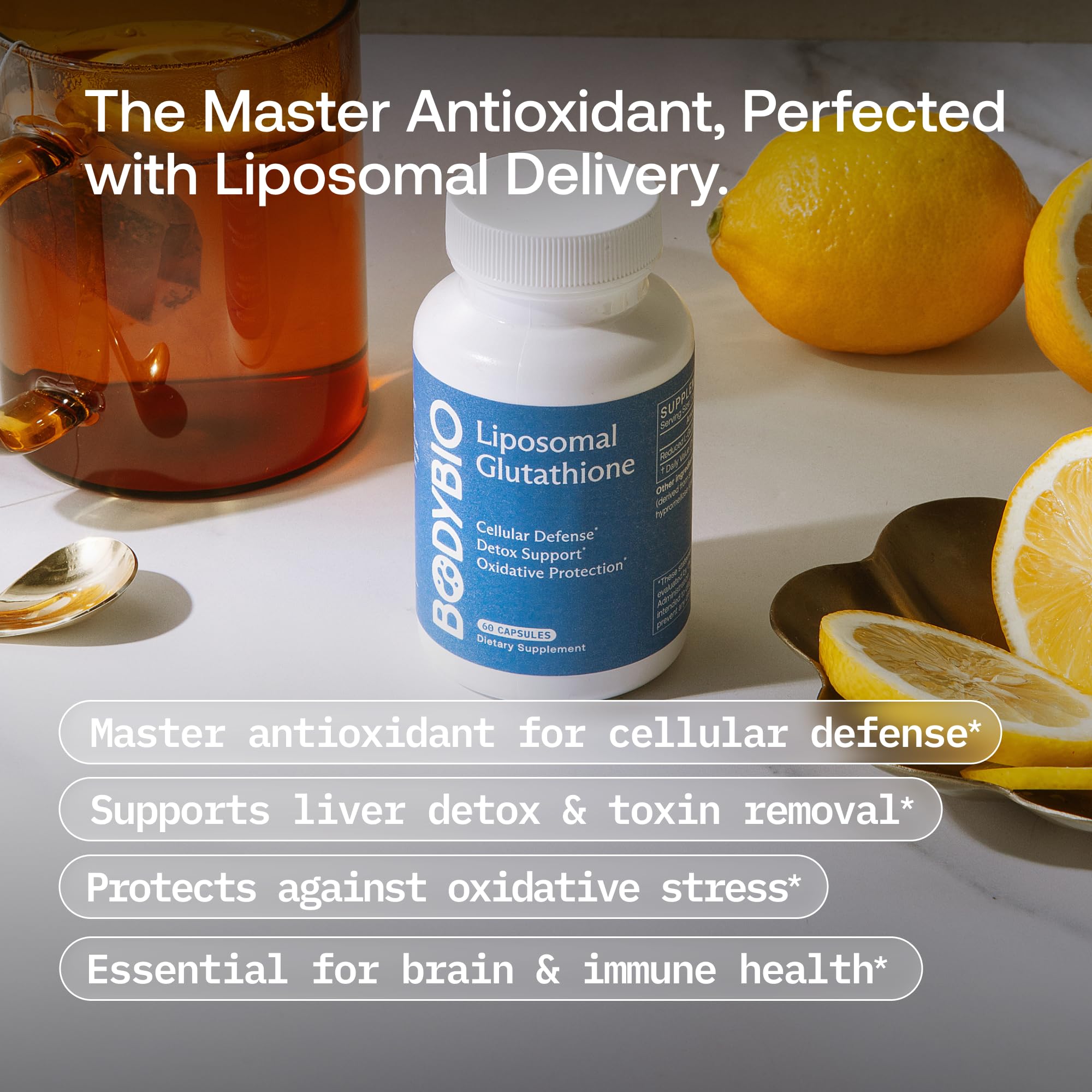 Amazon.com: BodyBio Liposomal Glutathione - Master Antioxidant for Cellular Protection, Advanced Liposomal Absorption for Detox & Toxin Removal 60 Capsules : Health & Household Amazon.com: BodyBio Liposomal Glutathione - Master Antioxidant for Cellular Protection, Advanced Liposomal Absorption for Detox & Toxin Removal 60 Capsules : Health & Household