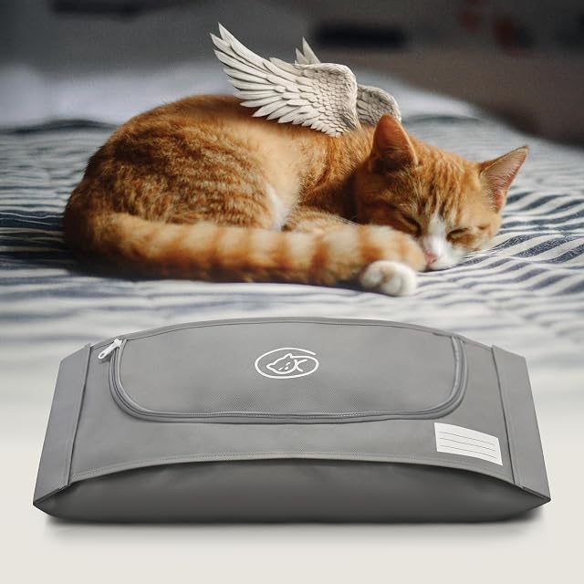 EUTHABAG® - Pequeña. Bolsa para el Cuerpo de Mascotas para entierro y cremación. Respetuoso con el Medio…