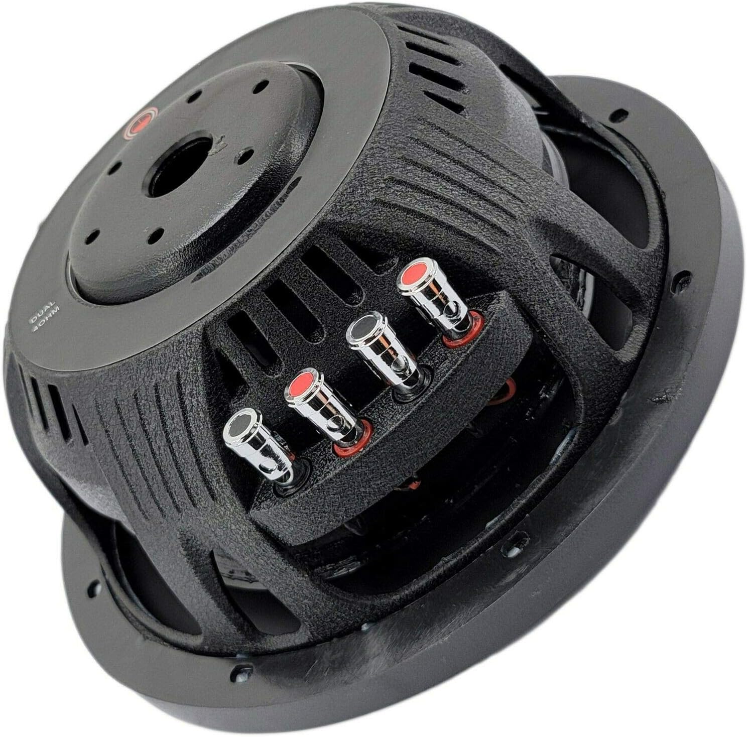 Featured Product Gravity Warzone WZ10D4-1 10 Inch 1200 Watt Max Power Elite Car Audio Shallow Subwoofer 4 Ohm DVC - Dual Voice Coil Stereo Competition Grade Sub - Single Subwoofer