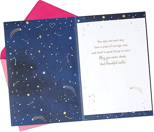 Miniatura 2 de Hallmark Tarjeta de cumpleaños para hija (estrellas)