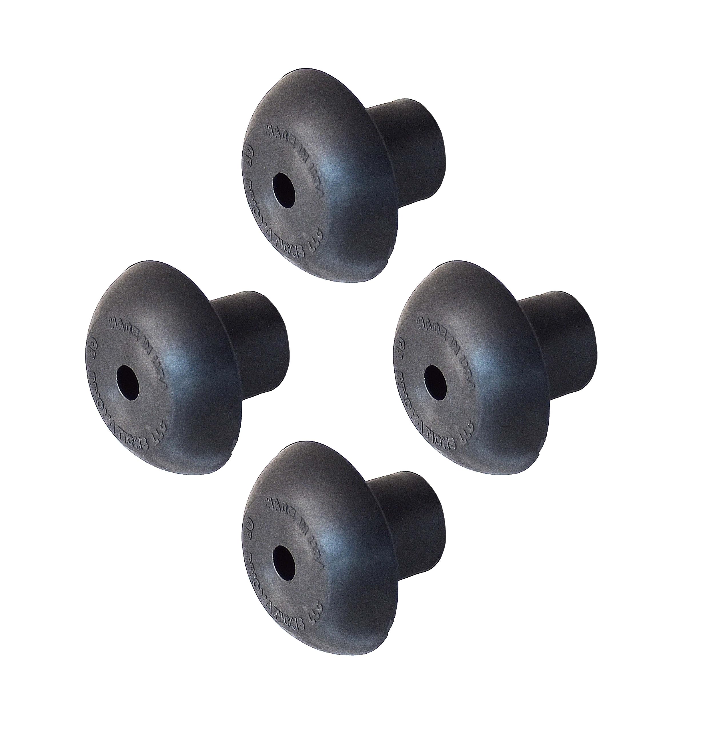 GR InnovationsLLC | RV Gutter Spout Cover Protector | Rain Gutter End Cover | Set of 4