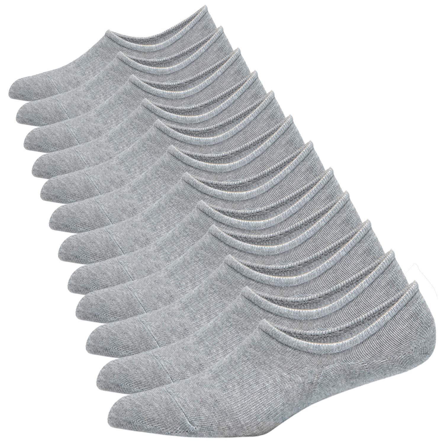 Mens No Show Socks Cotton Low Cut Ankle Short Casual Socks Men With Grips