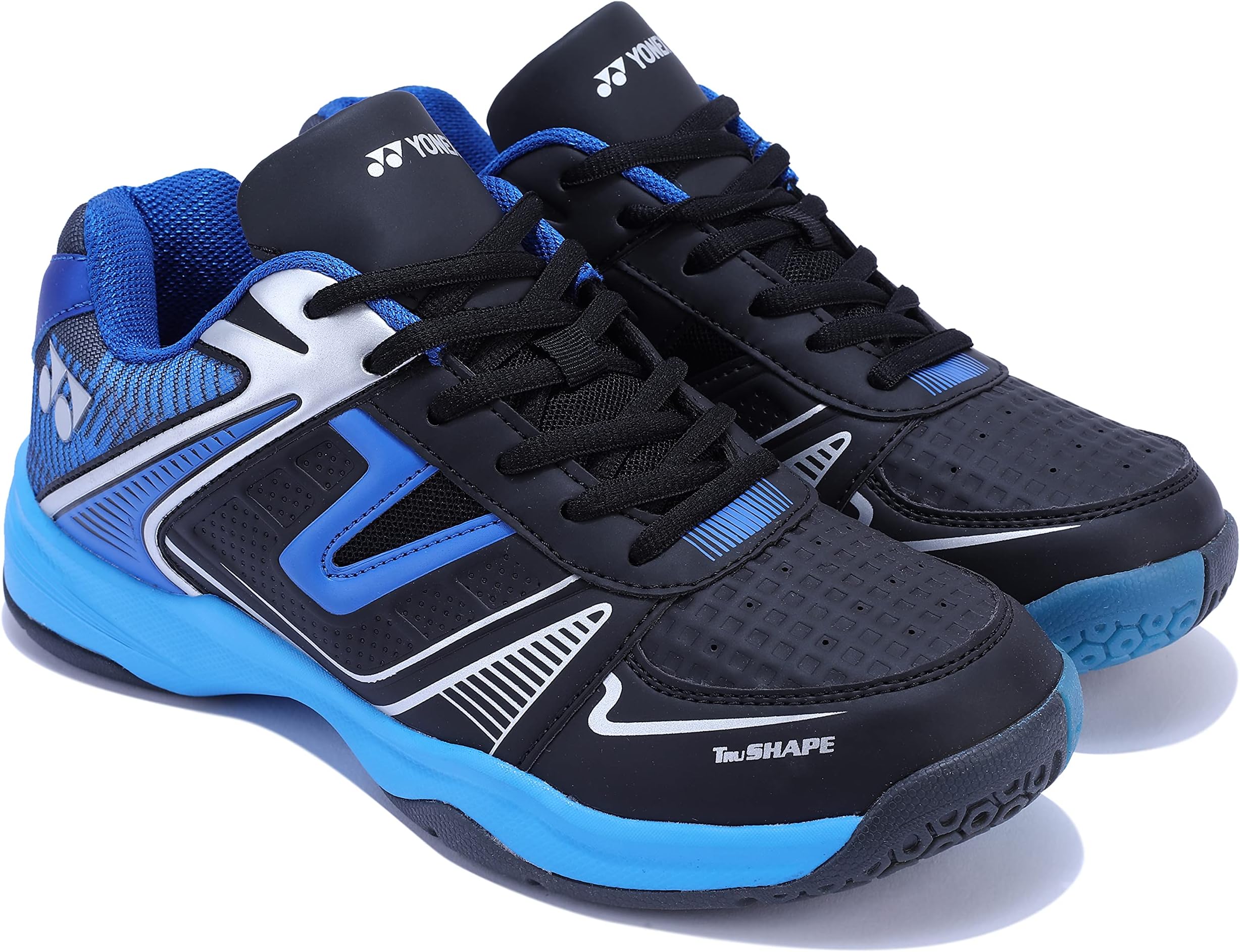 Tokyo Badminton Shoes | Ideal for Badminton,Squash,Table Tennis,Volleyball | Non-Marking Sole | Tru Cushion | Ergo Shape | Hexagrip |