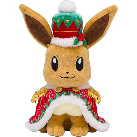 Amazon Co Jp ポケモンセンターオリジナル ぬいぐるみ クリスマス18 イーブイ おもちゃ
