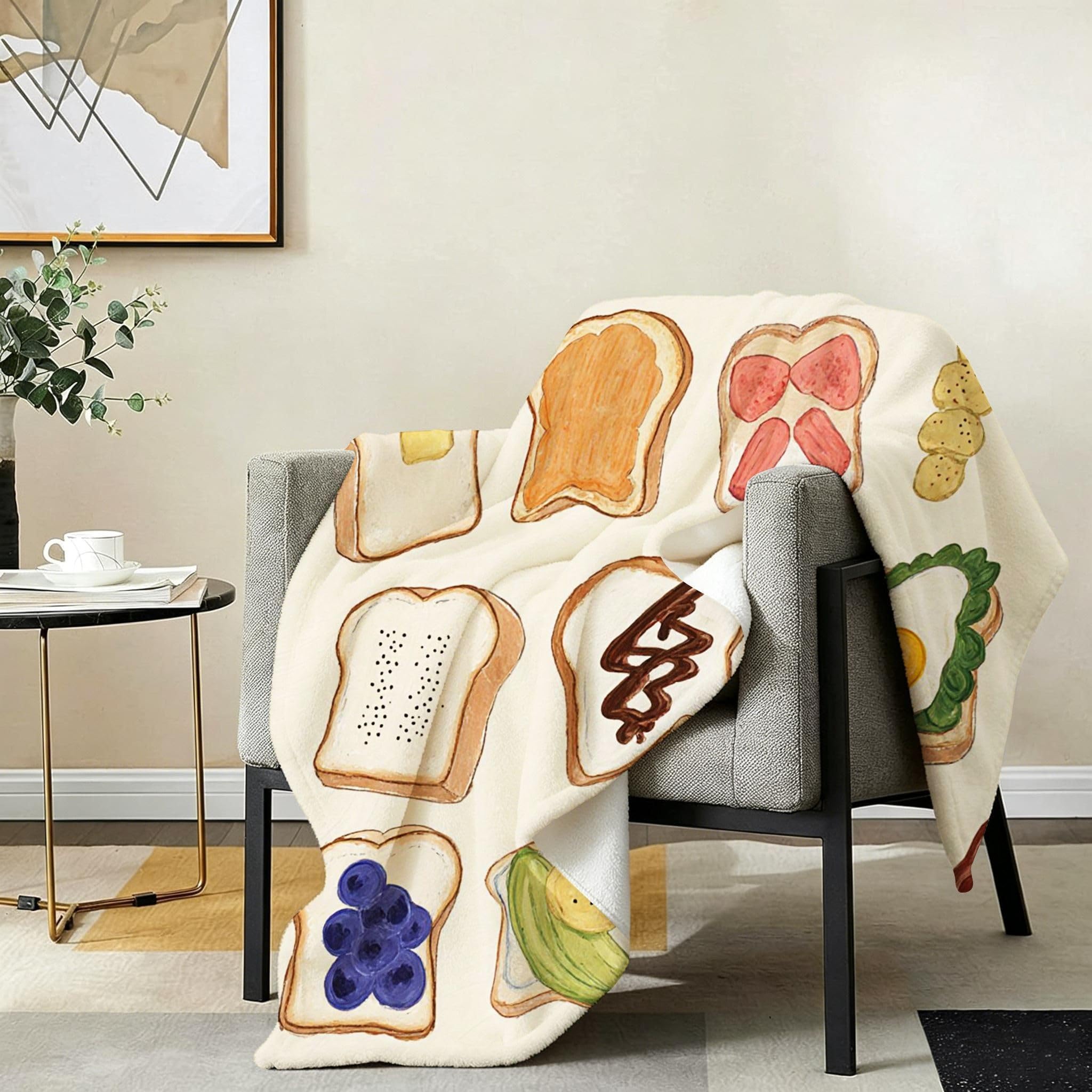 Mantas 3D 220x240cm Pan Beige Franela Frazada para Cama 150-A248