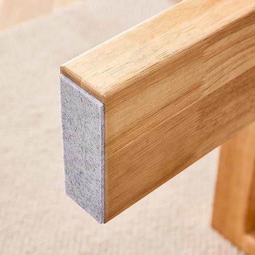Miniatura 7 de Mesa de centro rectangular tejida de ratán moderno de 47.24 pulgadas, mesa de centro de ratán con patas de madera de goma para sala de estar,