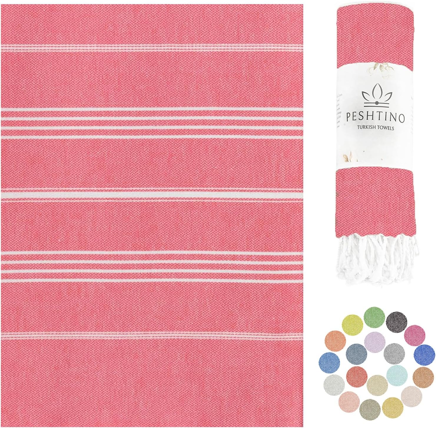 PESHTINO Turkish Beach Towel - Thumbnail 2