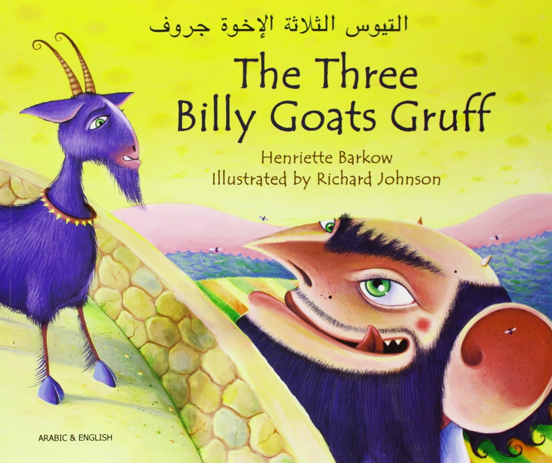 Mantra Lingua The Three Billy Goats Gruff, Arabic and English Paperback – January 1, 2007