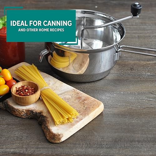 Miniatura 7 de Molino de alimentos de acero inoxidable Mirro 50024., Plateado