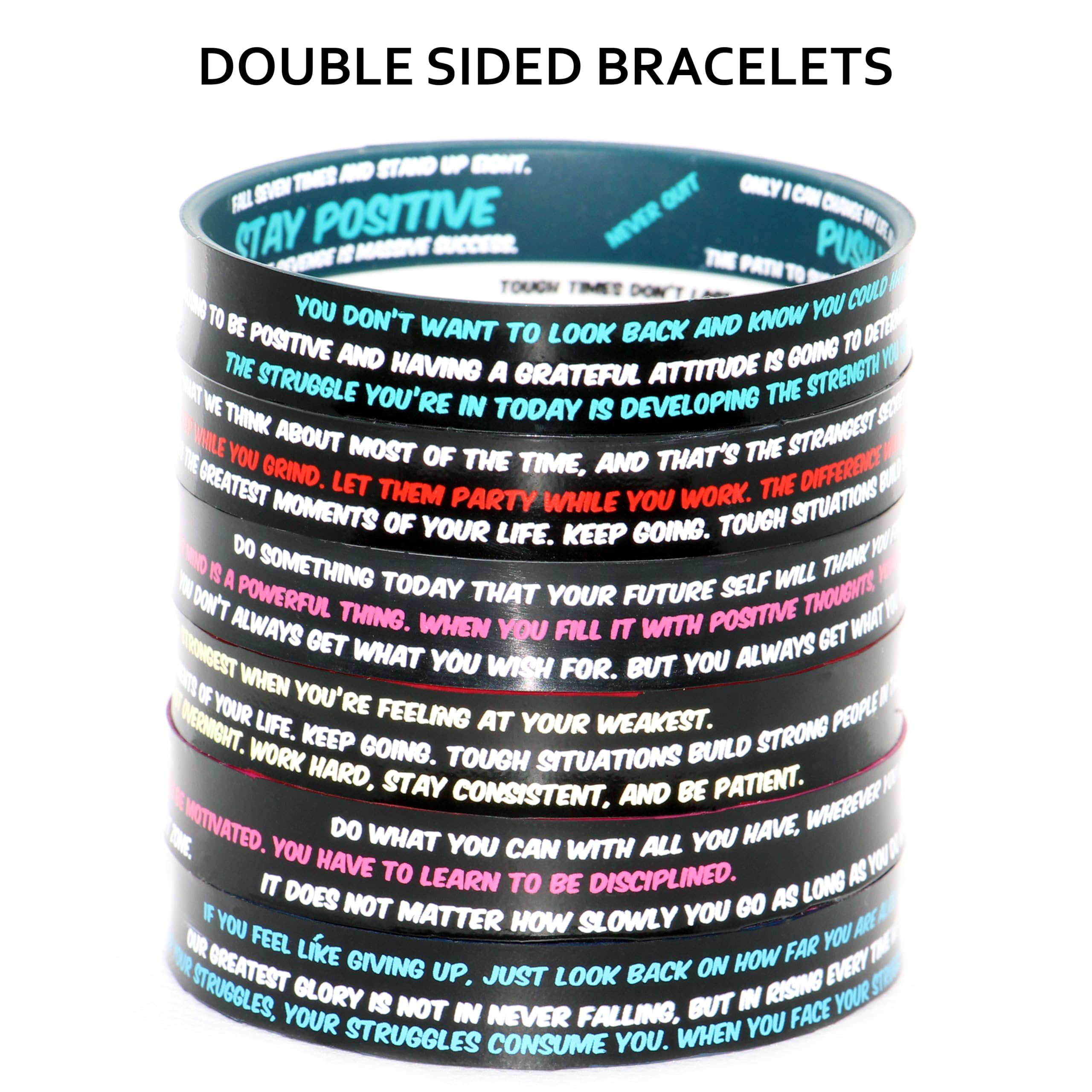 Aroniks Motivational Wristbands: Hidden Messages for Tough Times - Unisex - Get Things Done! - Image 5
