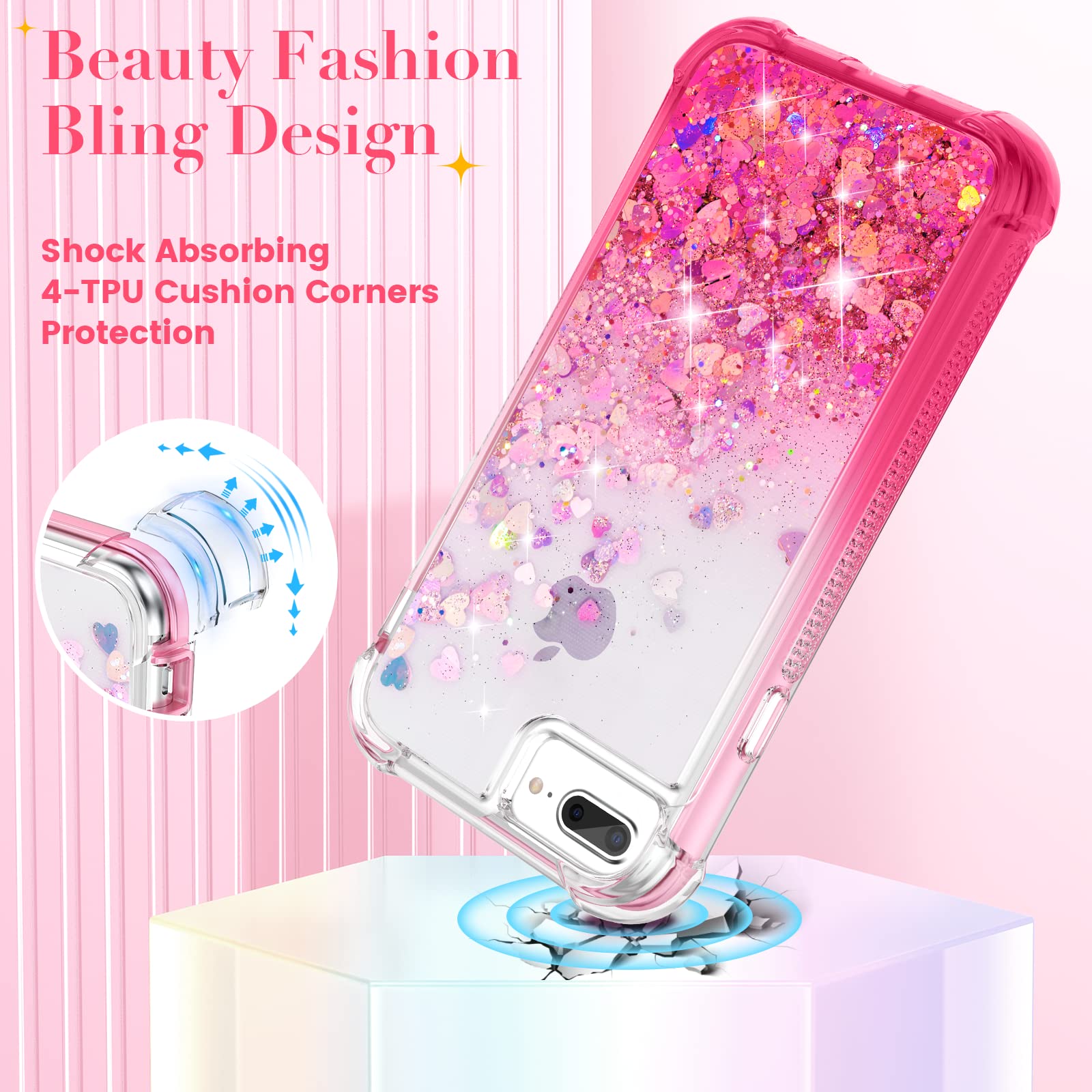 Amazon.com: Ruky for iPhone 6 Plus 6s Plus 7 Plus 8 Plus