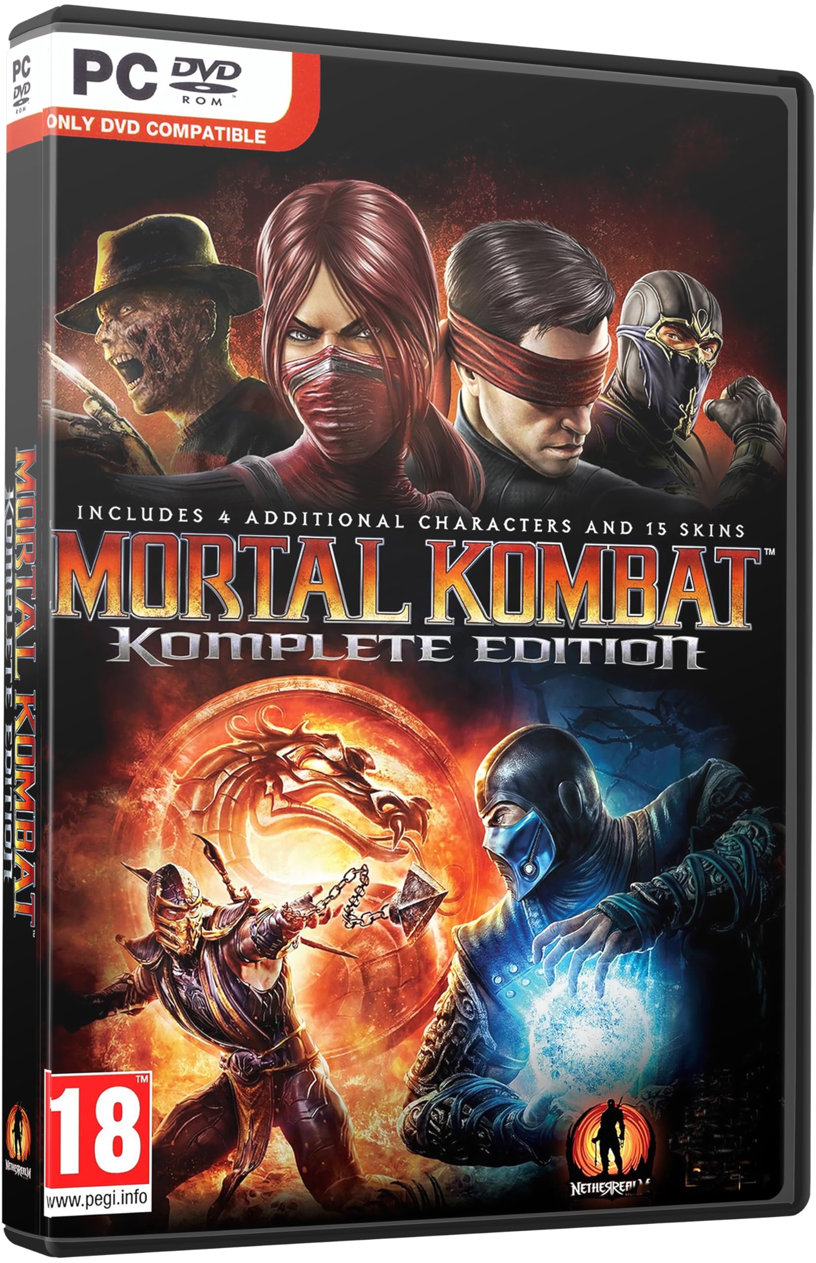Mortal Kombat Komplete Edition Pc Game DVD For Windows With Box-picture-21
