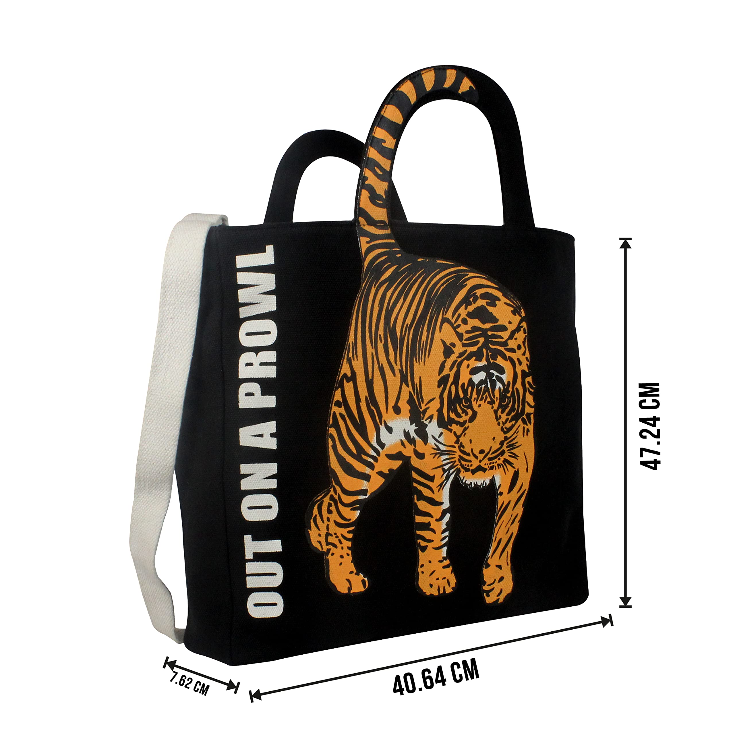 Colorbar Co-Earth The Roar Tote - Carbon Black 4