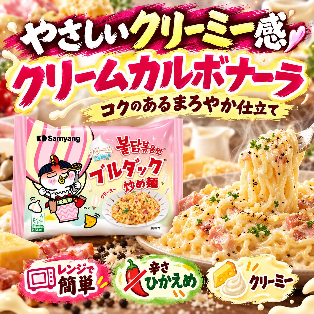 Amazon.co.jp: 韓国ラーメン 袋麺 詰め合わせ ブルダック カルボ 7種