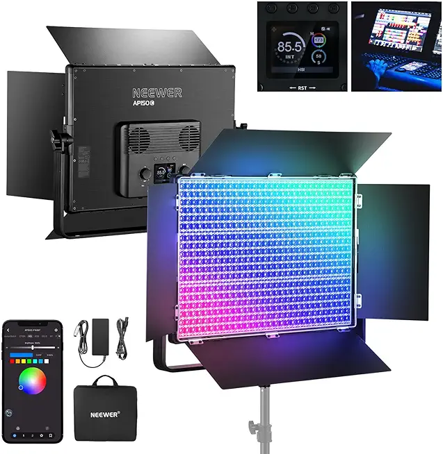 Neewer AP150C 150W RGB LED Panel Kit