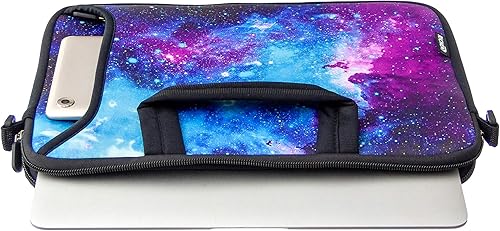 Miniatura 3 de RICHEN Bolsa de hombro para laptop de 17 pulgadas, funda de transporte para computadora portátil con asa para portátil de 15.6161717.317.4 pulgadas