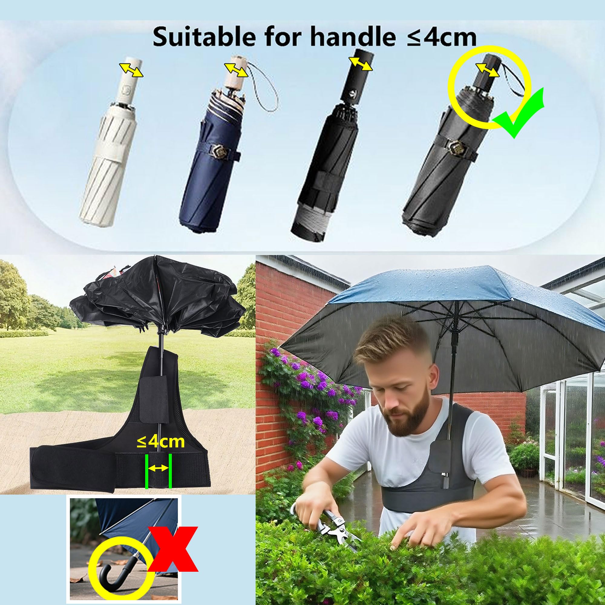 Mains - Sangle De Support Pour Parapluie - Sangle De Support Portable