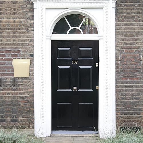 Miniatura 5 de NACH Vicki Buzón de correo blanco crema, buzones de pared para exteriores, buzón de metal resistente a la intemperie, máxima protección contra la